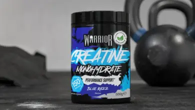 Creatina Warrior Monohidrato 500g con sabor frambuesa azul: potencia tu entrenamiento por solo 11,99€ con un 40% de descuento