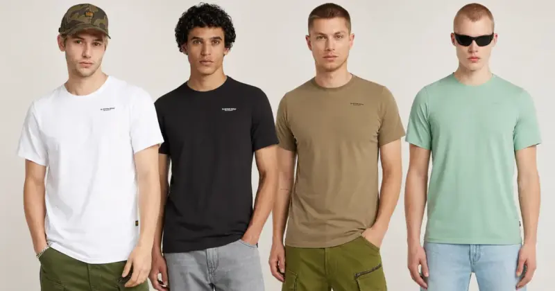 Camisetas G-Star Base Slim para Hombre: Ajuste Perfecto y Oferta al 50% por Solo 14,97 € en Amazon