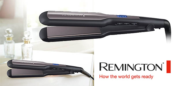 Plancha de pelo Remington S5525 Pro Ceramic Extra con placas anchas a sólo 28,99 €
