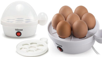 Cocedora de huevos Tristar EK-3074: cocina perfecta hasta 7 huevos con descuento del 24% por 12,99 €