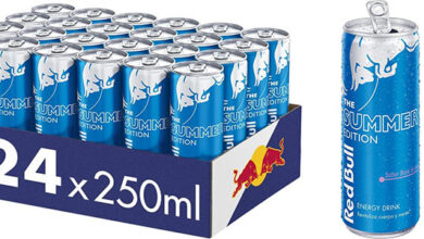 Pack 24 Latas Red Bull Summer Edition Baya de Junio 250 ml con 36% de Descuento, Energía y Sabor Refrescante
