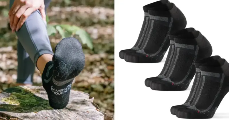 Pack 3 pares de calcetines DANISH ENDURANCE antiampollas para running con 42% de descuento