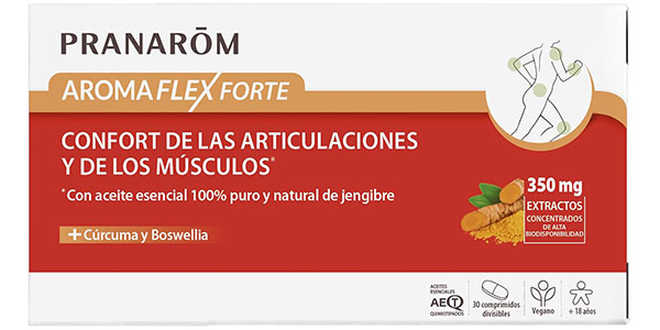 Pranarôm Aromaflex Forte: Alivio natural para músculos y articulaciones con un 14% de descuento