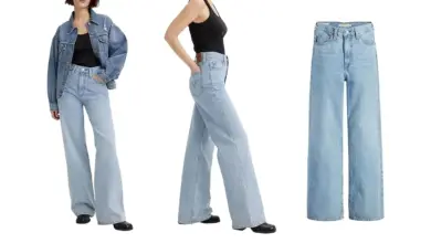Vaqueros Levi's Ribcage Wide Leg para Mujer con Tiro Alto y 57% de Descuento en Amazon