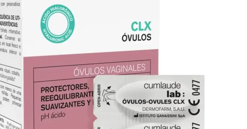 Óvulos vaginales CLX Cumlaude para aliviar y reequilibrar la zona íntima con un 43% de descuento