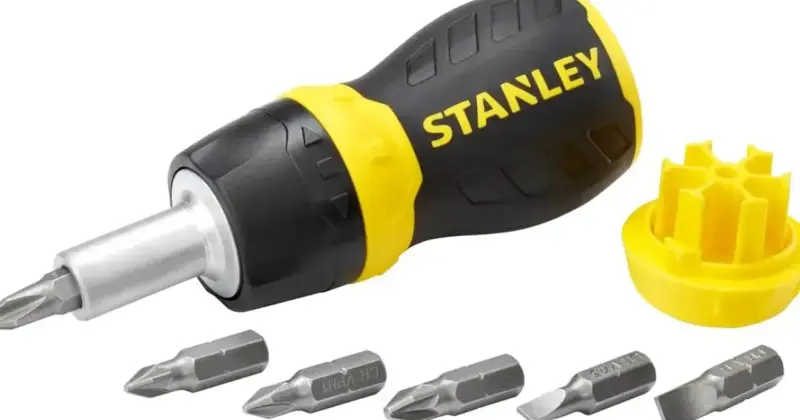Destornillador Stanley 0-66-358 con carraca y 6 puntas, versatilidad y comodidad con un 50% de descuento