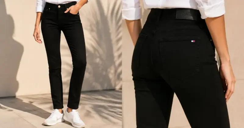Vaqueros Tommy Hilfiger Slim Deedio para Mujer: Elegancia Ajustada con un 64% de Descuento desde 35,96€