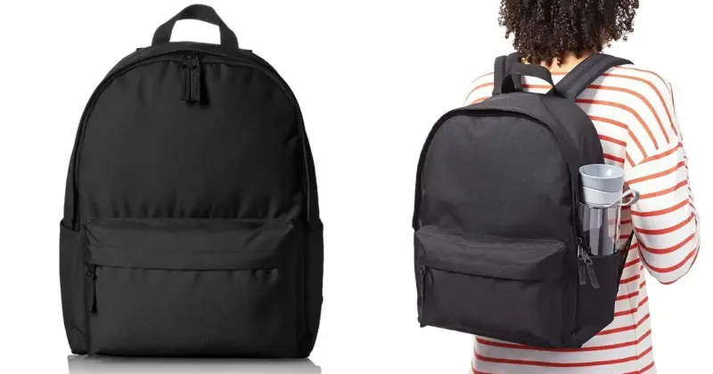 Mochilas AmazonBasics de estilo clásico: resistencia y comodidad por solo 10,80 € con un 43% de descuento