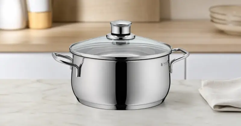 Olla WMF Diadem Plus 3L con tapa de cristal: calidad y versatilidad al 41% de descuento