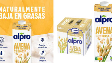 Pack de 6 briks Alpro Avena Cremosa: bebida vegetal saludable con 25% de descuento en Amazon