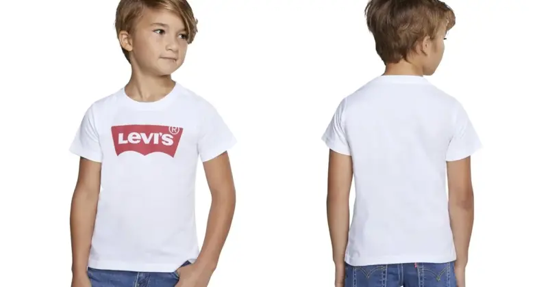 Camiseta Levi's Kids Batwing para niños: comodidad y estilo con descuento del 13% a 9,80 €