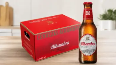 Pack 24 botellas Alhambra Tradicional: Lager suave con 24% de descuento a sólo 9,35 €