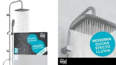 Conjunto de Ducha EISL Easy Fresh DX12006 con efecto lluvia a solo 39,59 € y envío gratis