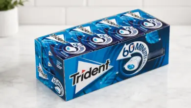 Pack Ahorro de 16 Cajetillas de Chicles Trident 60 Minutos Menta sin Azúcar con 46% de Descuento