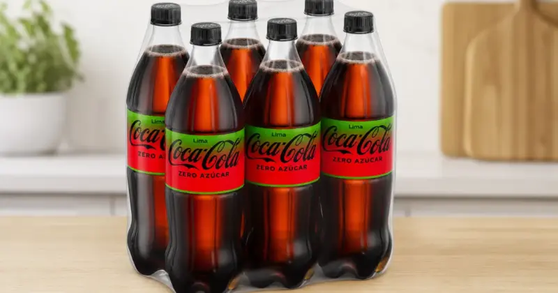Pack de 6 Coca-Cola Zero Lima 1,5 L con 35% de descuento: refresco sin azúcar y toque cítrico a buen precio