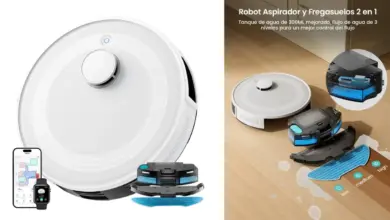 Lefant M2: Robot Aspirador y Fregasuelos con Navegación Láser por 99,95€ con 55% de Descuento