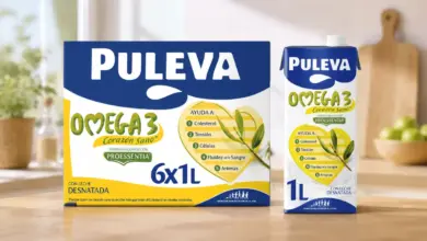 Pack x6 Leche Puleva Omega 3 de 1 litro con un 30% de descuento por solo 6,76 € en Amazon