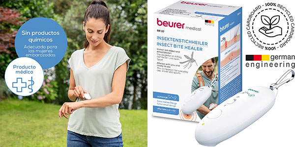 Beurer BR 60: Alivio rápido para picaduras de insectos con un 47% de descuento en Amazon