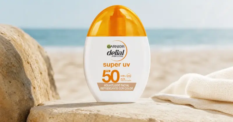 Protector Solar Facial Garnier Delial Super UV FPS 50+ con Ácido Hialurónico: Protección y Hidratación al Mejor Precio