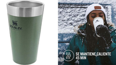 Vaso térmico Stanley Adventure 470 ml con aislamiento al vacío por 19,49 € y 19% de descuento