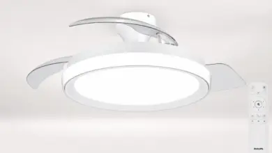 Ventilador de techo Philips Bliss con luz LED regulable y mando a distancia a sólo 114,88 € con gran descuento