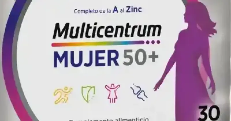 Multicentrum Mujer 50+: Apoyo vitamínico especializado con un 37% de descuento a 9,47 €