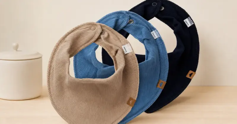 Pack de 3 Baberos Tipo Bufanda Name It para Bebé con 67% de Descuento a 5,69 €