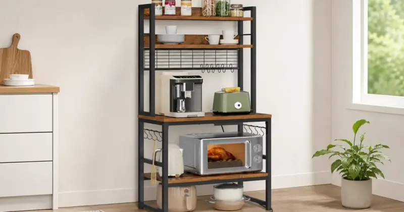 Estantería de Cocina Vasagle con Regleta Integrada: Organiza con 25% de Descuento a 74,39 €