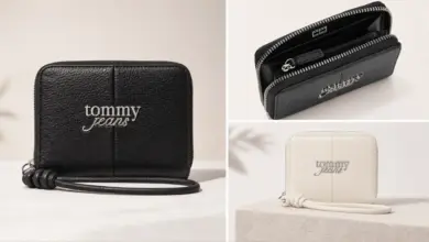 Cartera con cremallera Tommy Jeans Bold Med para mujer con 54% de descuento en Amazon