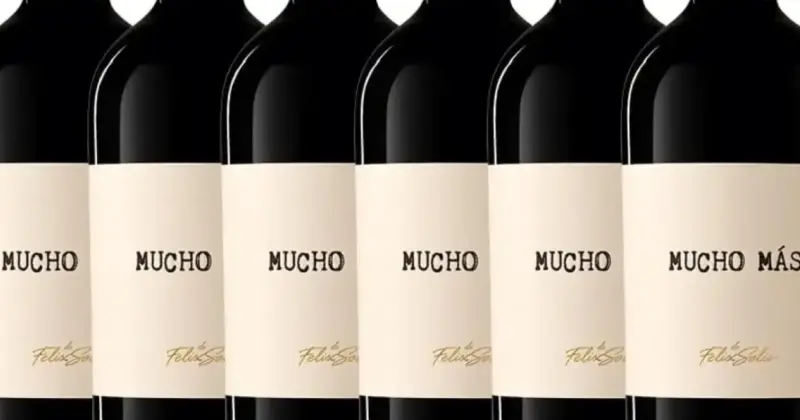 Vino Tinto Mucho Más Tempranillo-Shiraz al 47% de descuento, sabor intenso y crianza en barrica