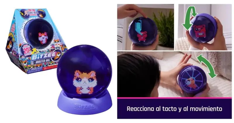 Mascota digital BIZTEE Hamster Ball con 58% de descuento, el juguete interactivo que enamora a los niños