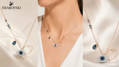 Colgante Swarovski Symbolica con Ojo Turco Azul: Elegancia y Protección con 51% de Descuento