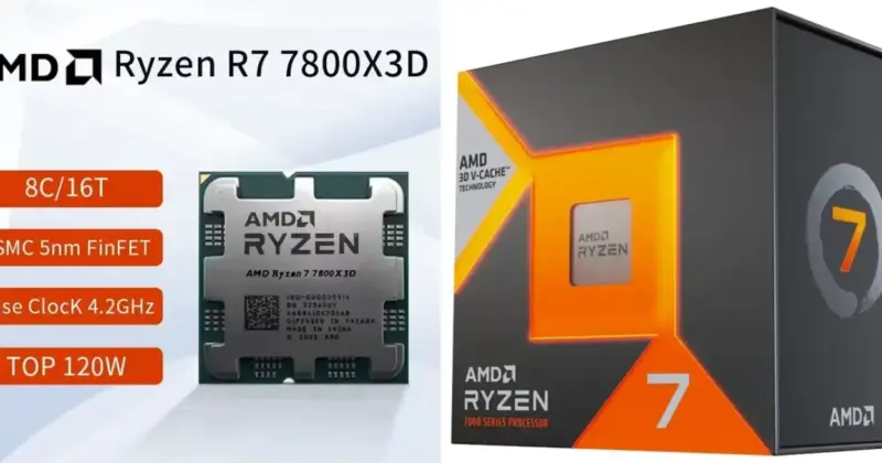 AMD Ryzen 7 7800X3D: rendimiento brutal para gaming y multitarea a un precio increíble