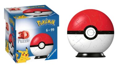 Puzle 3D Ravensburger Pokémon Pokeball con 25% de descuento a solo 7,49 €