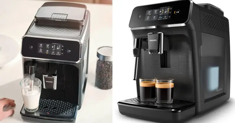 Philips Serie 2200: Cafetera superautomática con molinillo cerámico por 238,84€ con 35% de descuento