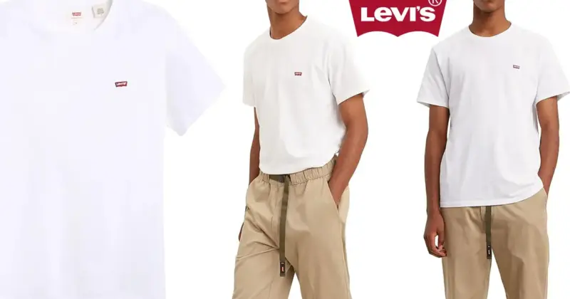 Camiseta Levi's Housemark Original para hombre con 50% de descuento en Amazon por 12,50 €