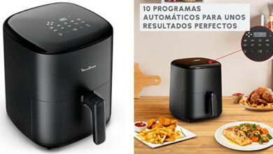 Freidora de aire Moulinex Easy Fry Max 5L: Cocina saludable para toda la familia con 14% de descuento
