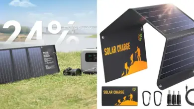 Placa solar portátil WASTDE 30W: energía sostenible y práctica por solo 37,99 € con un 27% de descuento