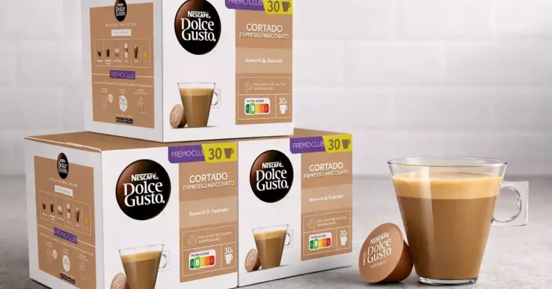 Pack 90 cápsulas Nescafé Dolce Gusto Cortado Espresso Macchiato con 25% de descuento, ¡sabor intenso a precio irresistible!