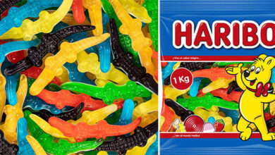 Oferta Lagartones Haribo 1 kg: Golosinas clásicas con un 36% de descuento en Amazon