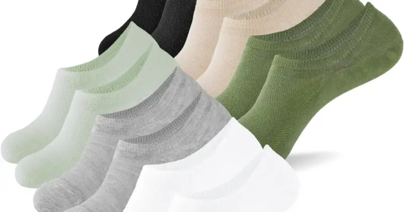 Pack 6 calcetines invisibles InaWarm de bambú para mujer con un 35% de descuento por solo 4,64 €