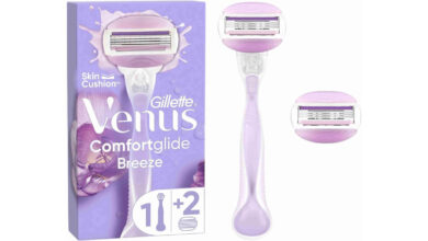 Maquinilla Gillette Venus ComfortGlide Breeze con 2 Recambios por solo 6,30 €: Depilación Eficiente y Cómoda con Gran Descuento