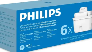 Pack de 6 Cartuchos de Filtro de Agua Philips Compatibles con Brita con 15% de Descuento