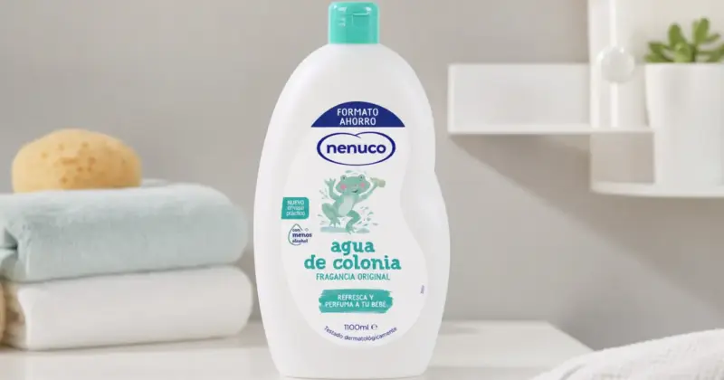 Agua de colonia Nenuco Original 1100 ml: perfecta para toda la familia con 36% de descuento