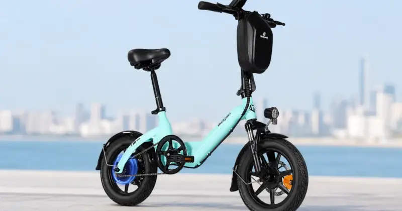 Bicicleta eléctrica plegable Bodywel T16Pro con 36 V y 250 W a un precio irresistible