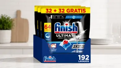 Pack 192 pastillas Finish Powerball Ultimate: limpieza eficaz a solo 0,12 € cada una con gran descuento