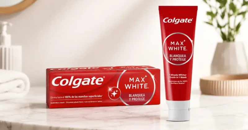 Pack de 4 tubos Colgate Max White One al 31% de descuento: blanquea tu sonrisa por solo 6,55 €