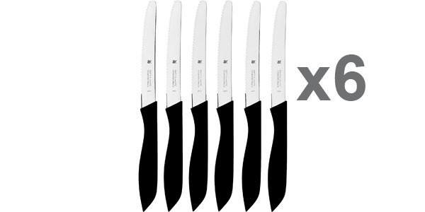 Juego de 6 cuchillos WMF Classic Line con hoja de acero especial y mango ergonómico por 18,90€ con 10% de descuento