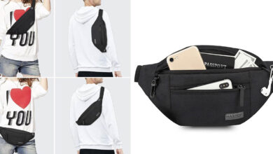 Riñonera Deportiva Maxtop con Múltiples Bolsillos y Correa Ajustable al 35% de Descuento