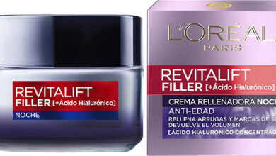 L'Oréal Revitalift Filler Crema de Noche: Rellena Arrugas con Ácido Hialurónico y Gran Descuento